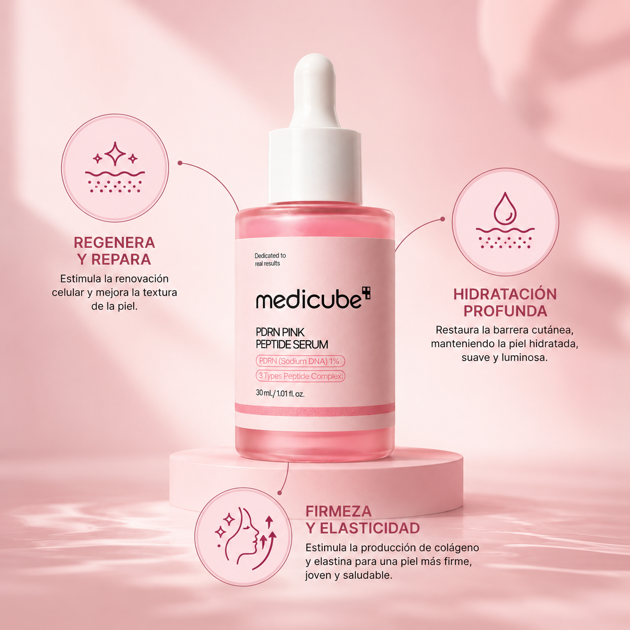 El Secreto coreano Suero PDRN de Salmon Rejuvenece y regenera tu piel